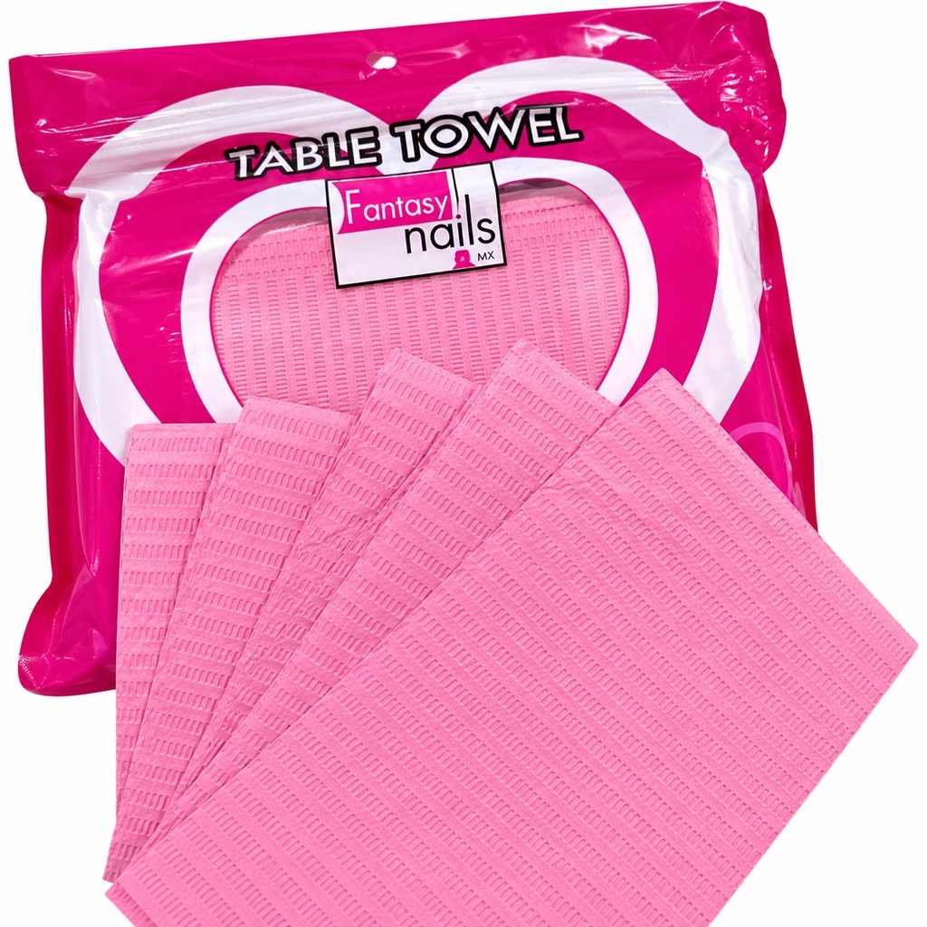 Fantasy Table Towel Rosa (campos)